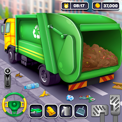 Road Cleaner Truck Driving Mod Apk