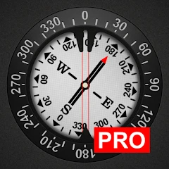 Compass PRO Mod Apk 1.077 [ازالة الاعلانات][Mod speed]