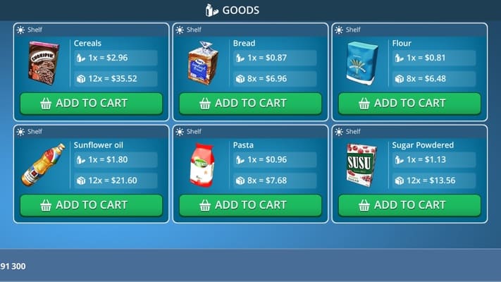 City Shop Simulator Mod