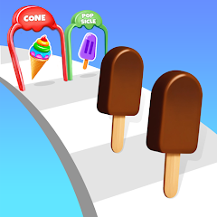 Ice Cream Stack Runner Games Mod Apk