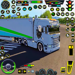Euro Truck Games Driving 3D icon