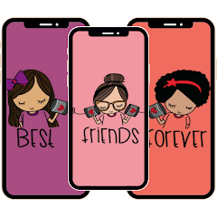 BFF Wallpaper Boy and Girl Mod Apk