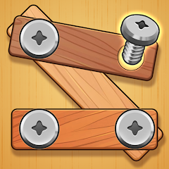 Wood Nuts & Bolts Puzzle Game Mod