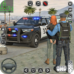 Police Chase Car 3d Simulator Mod