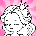 Drawing Princess Coloring Game Mod