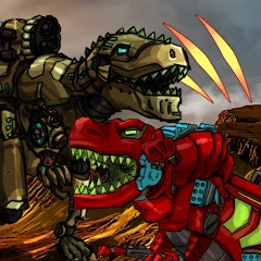 Dino Robot Battle Arena: War Mod Apk 1.8.2 [مال غير محدود]