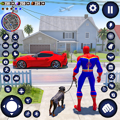 Spider Hero Man Fighting Game Mod