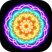 Glow Magic Doodle kaleidoscope Mod Apk [Remove ads][Mod speed]