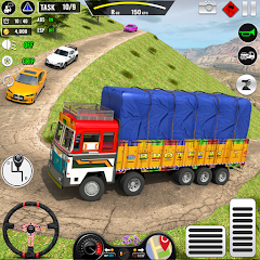 Indian Cargo Truck Sim Game 3D Mod Apk