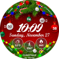 Christmas Lights Watch Face APK