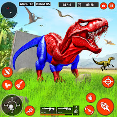 Real Dinosaur Hunter Gun Games Mod