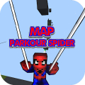 Parkour Spider : Maps for MCPE Mod