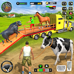 Farm Animals Transport Truck Mod Apk