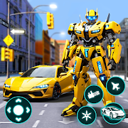 Robot Car Transform Fight Game Mod