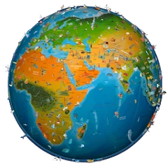 world map atlas 2026 Mod Apk [Remove ads][Mod speed]