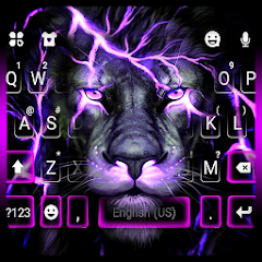 Lightning Neon Lion Keyboard T Mod