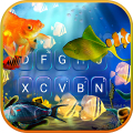 3D Live Fish Keyboard Theme Mod