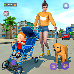 Mother Simulator Family Games Mod Apk