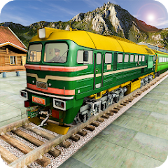 Hill Train Driver: Train Games Mod