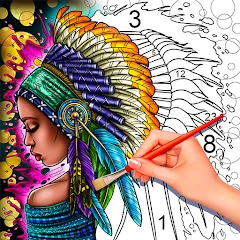 Coloring - Color by Number Mod Apk [Remove ads][Mod speed]