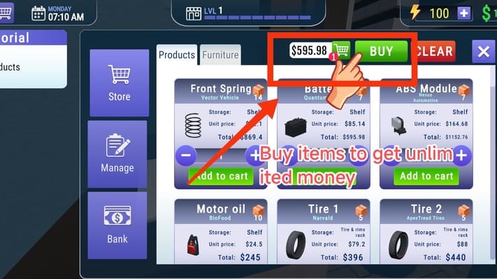Car Mechanic Shop Simulator 3D MOD APK Review And Video Guide for Android Banner