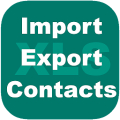 Export Import Excel Contacts Mod