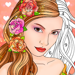 Animals Color By Number Glitter Coloring Book Mod Apk