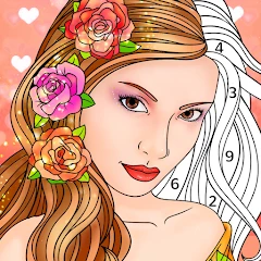 Paint By Number Adult Coloring Mod APK