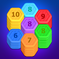 Hexa Stack: Sorting Puzzle Mod Apk