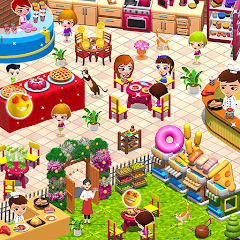 Cooking Cafe Girls Restaurant Cooking Games Mod