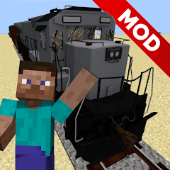 Train mod for Minecraft PE Mod