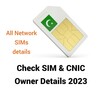 SIM Owner Details Pakistan Mod