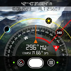 Compass 22G (GPS Camera) Mod Apk [Free purchase][Mod speed]
