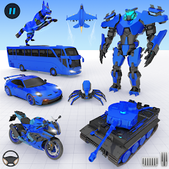 Wild Jackal Robot Bike Games Mod Apk