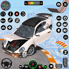 Car Crash Games Mega Car Games Mod
