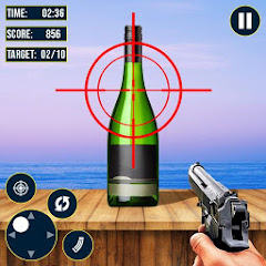 Knockdown Bottle Shooting Game Mod Apk