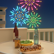 Escape game Takoyaki,fireworks Mod Apk