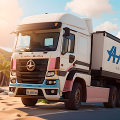 Truck Sim 2023: Transporter Mod Apk