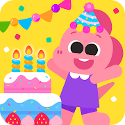 Cocobi Birthday Party - cake Mod