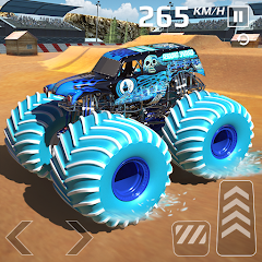 car games monster truck stunt mod apk