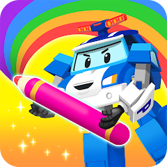 Poli Coloring & Games - Kids Mod