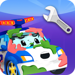 Robocar Poli Repair - Kid Game Mod