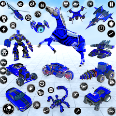 Horse Robot Car Game 3D Mod Apk