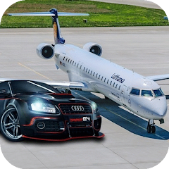 Airplane Car Transporter Games Mod Apk