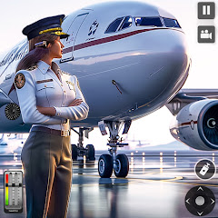 Airplane Simulator 3D Offline Mod Apk