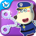 Wolfoo Police Station, Cop Car APK