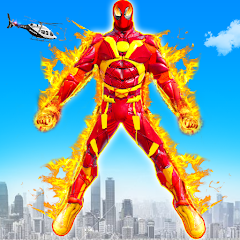 Fire Hero Robot Transform Game Mod