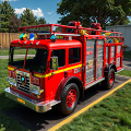 Firefighter Fire Truck Driving APK