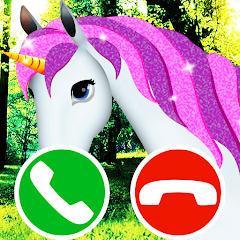 fake call unicorn game Mod Apk