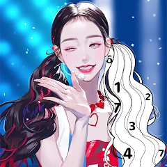 IVE Paint by Number Game Mod Apk [Remove ads][Mod speed]